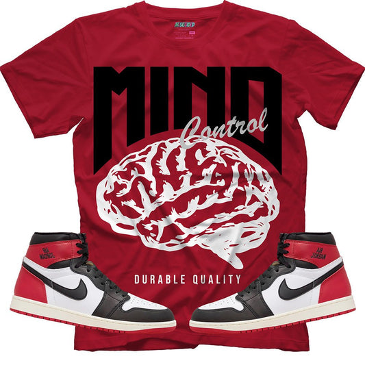 Mind Control (Air Jordan 1 High OG Black Toe Reimagined) T-Shirt - Lucid Soles