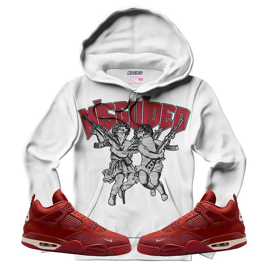 Misguided Angels (Air Jordan 4 Brick By Brick) Hoodie - Lucid Soles