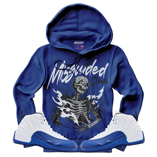 Misguided Club (Air Jordan 12 Blueberry) Hoodie - Lucid Soles