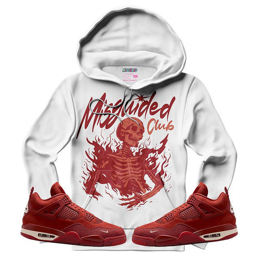 Misguided Club (Air Jordan 4 Brick By Brick) Hoodie - Lucid Soles