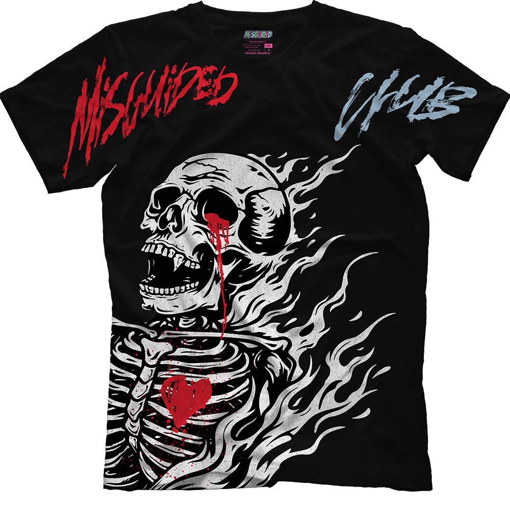 Misguided Club (Air Jordan 5 Black Metallic Reimagined) T-Shirt - Lucid Soles