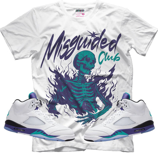 Misguided (Air Jordan 5 Grape) T-Shirt - Lucid Soles