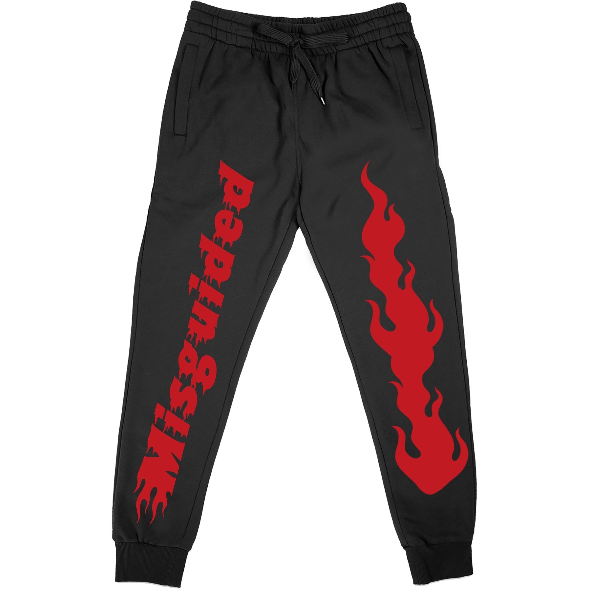 Misguided Flame (Air Jordan 12 Flu Game) Joggers - Lucid Soles
