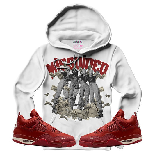Misguided Girls (Air Jordan 4 Brick By Brick) Hoodie - Lucid Soles