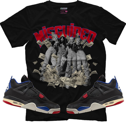 Misguided Girls (Air Jordan 4 Rare Air) T-Shirt - Lucid Soles