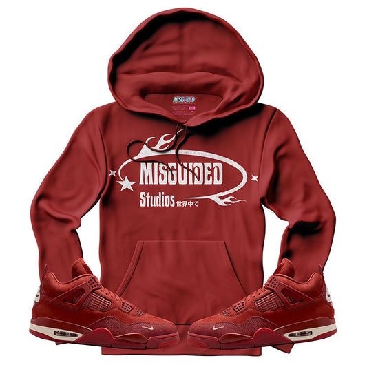 Misguided Studios (Air Jordan 4 Brick By Brick) Hoodie - Lucid Soles