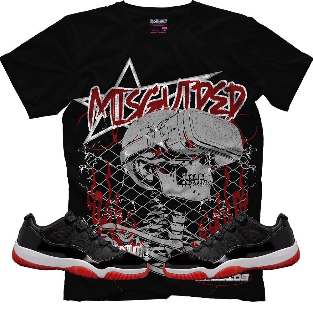 Misguided WW Studios (Air Jordan 11 Low Bred) T-Shirt - Lucid Soles