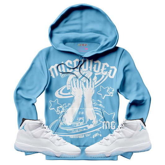 Misguided Studios (Air Jordan 11 Legend Blue) Hoodie - Lucid Soles