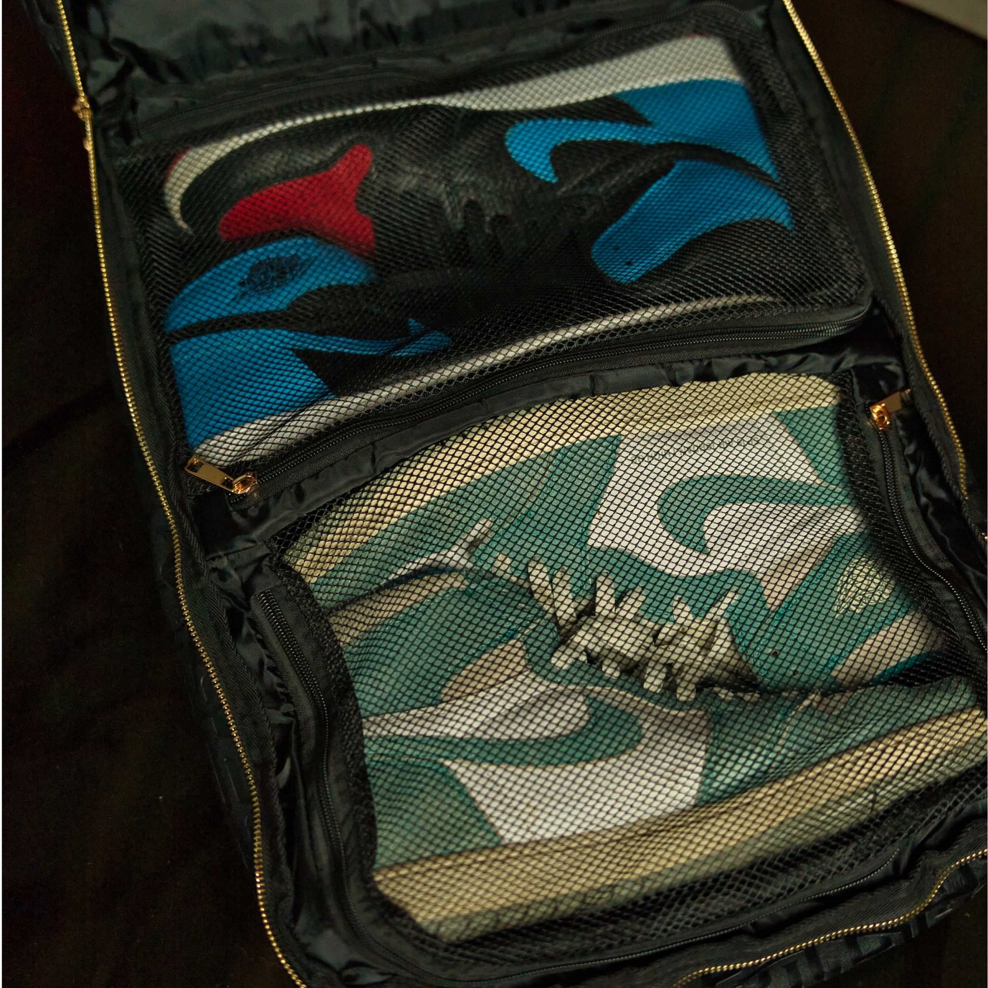 Black Monogram Leather Commuter Bag - Lucid Soles
