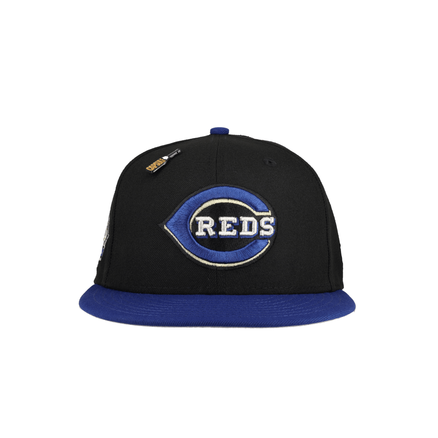 Cincinnati Reds New Years Collection Riverfront Stadium Patch 59Fifty Fitted Hat - Lucid Soles