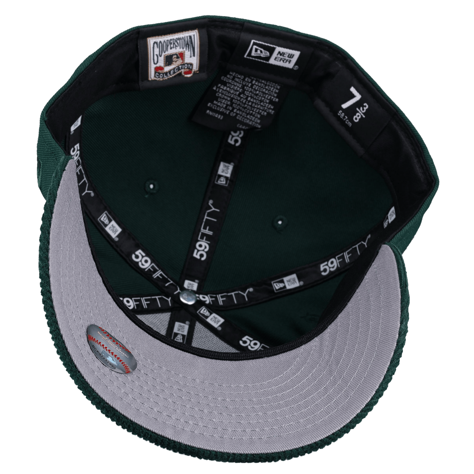 Washington Nationals 2018 ASG Corduroy Green Bronze Metallic 59Fifty Fitted Hat - Lucid Soles