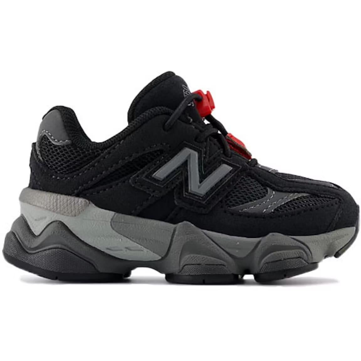 New Balance 9060 Black Grey (TD) - Lucid Soles