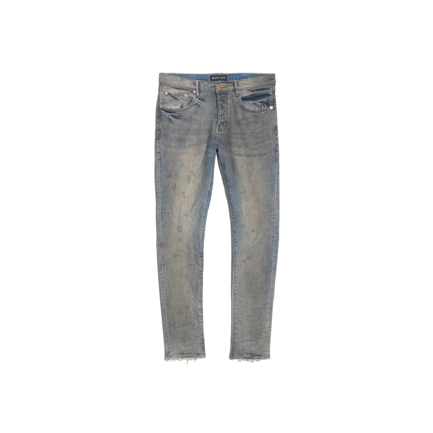 Purple Brand Denim Jeans Indigo Oil Repair