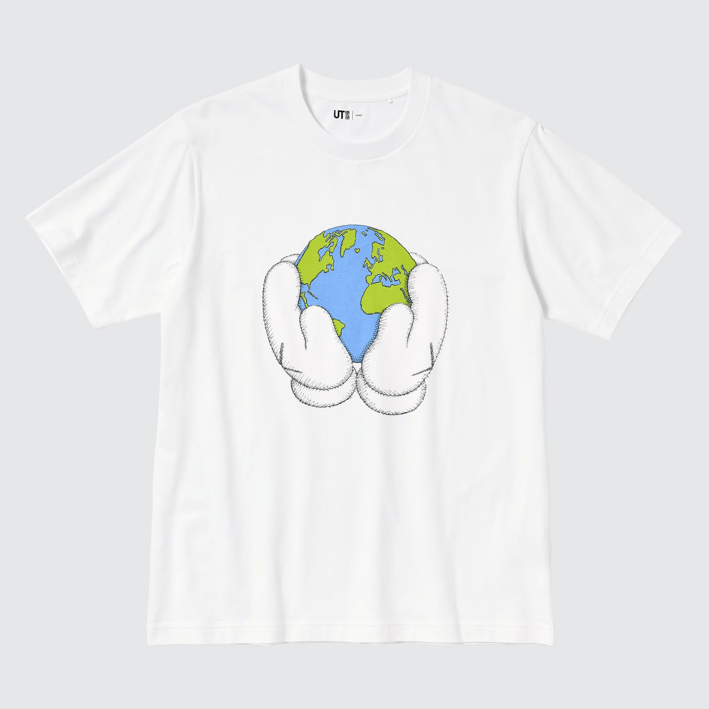 PEACE FOR ALL Short - Sleeve Graphic T-Shirt (Kaws) - Lucid Soles