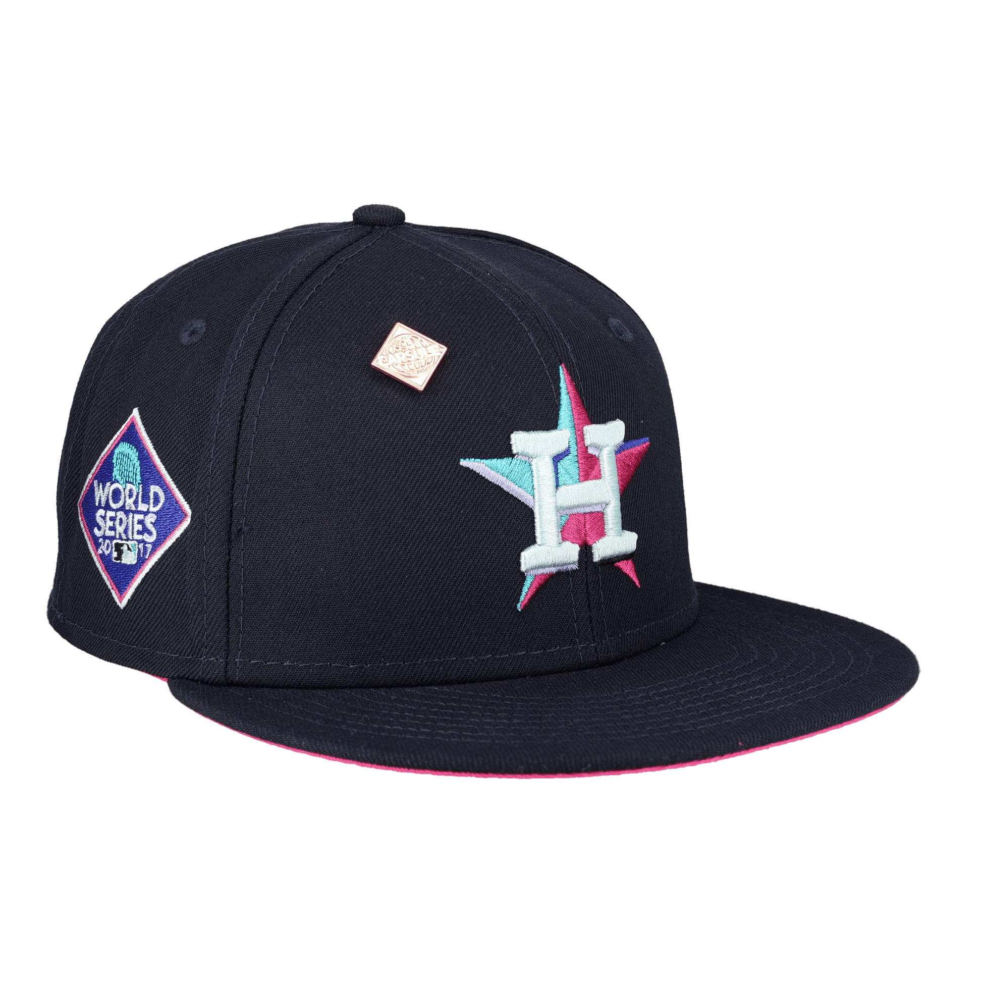 Houston Astros 2017 World Series Polar Lights New Era 59Fifty Fitted Hat - Lucid Soles