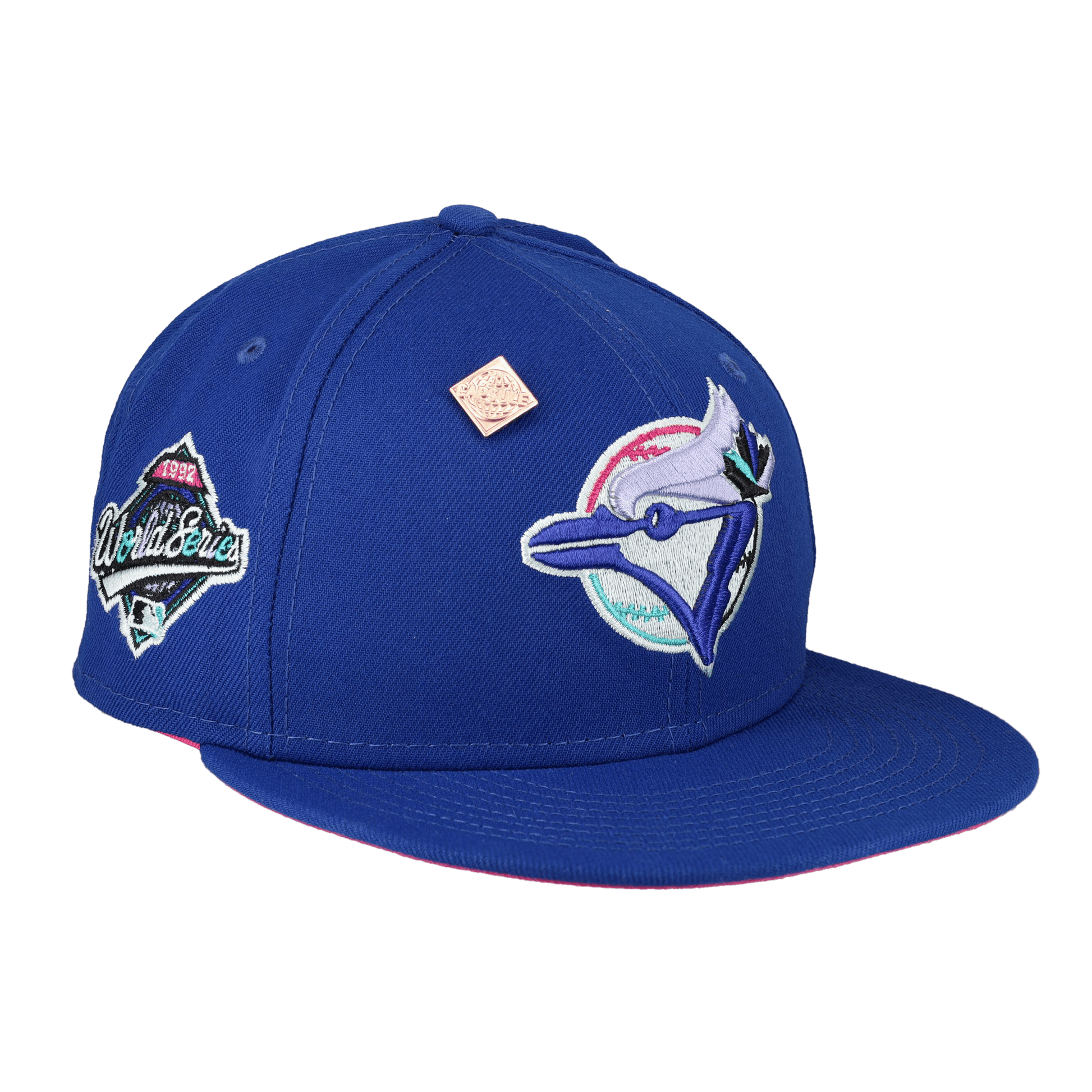 Toronto Blue Jays 1992 World Series Polar Lights New Era 59Fifty Fitted Hat - Lucid Soles