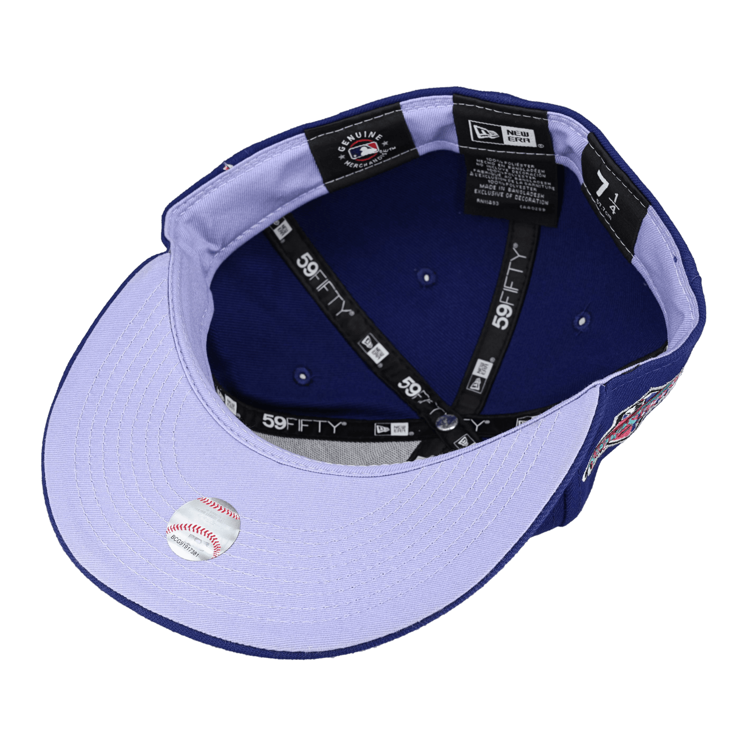 Los Angeles Dodgers 1988 World Series Polar Lights New Era 59Fifty Fitted Hat - Lucid Soles