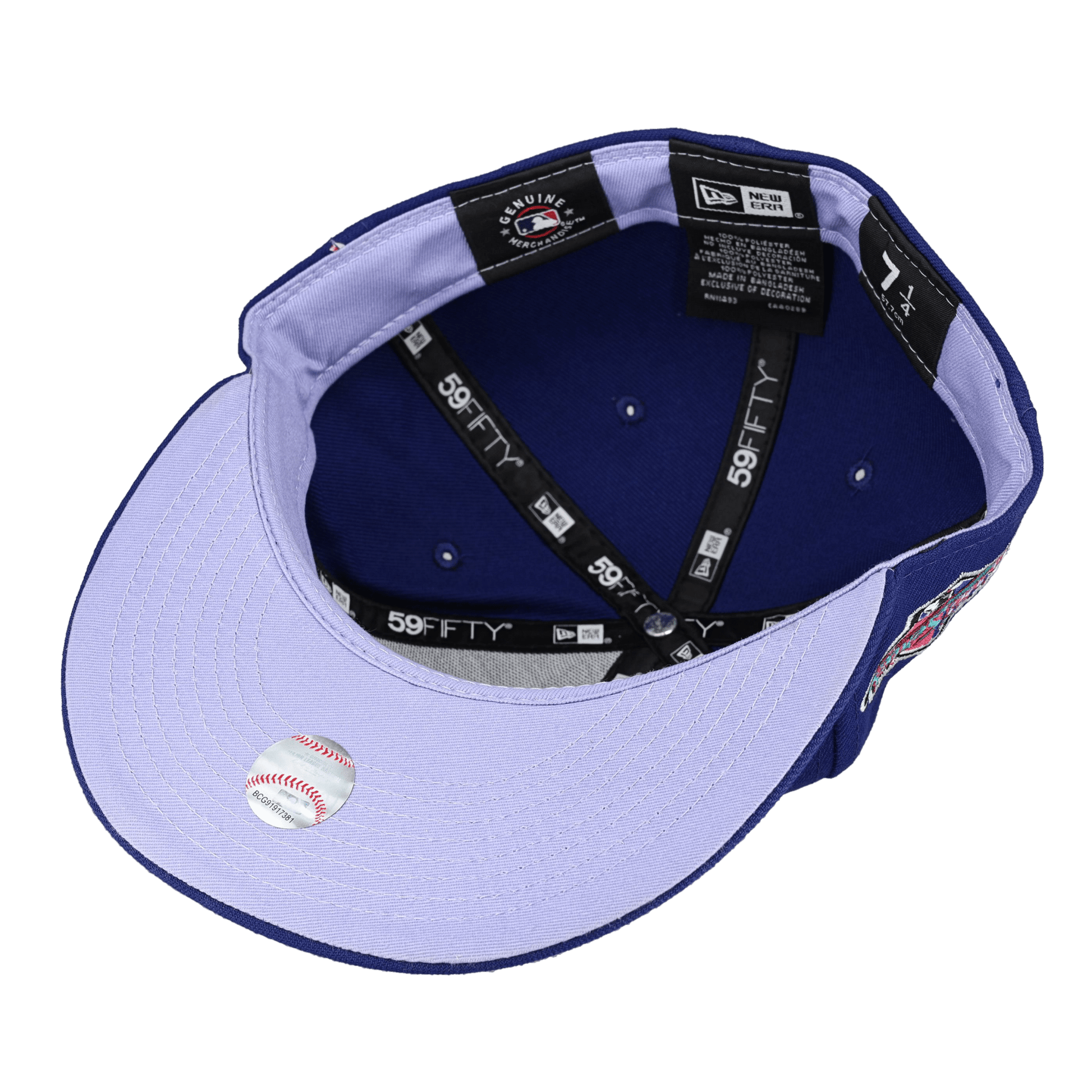 Los Angeles Dodgers 1988 World Series Polar Lights New Era 59Fifty Fitted Hat - Lucid Soles