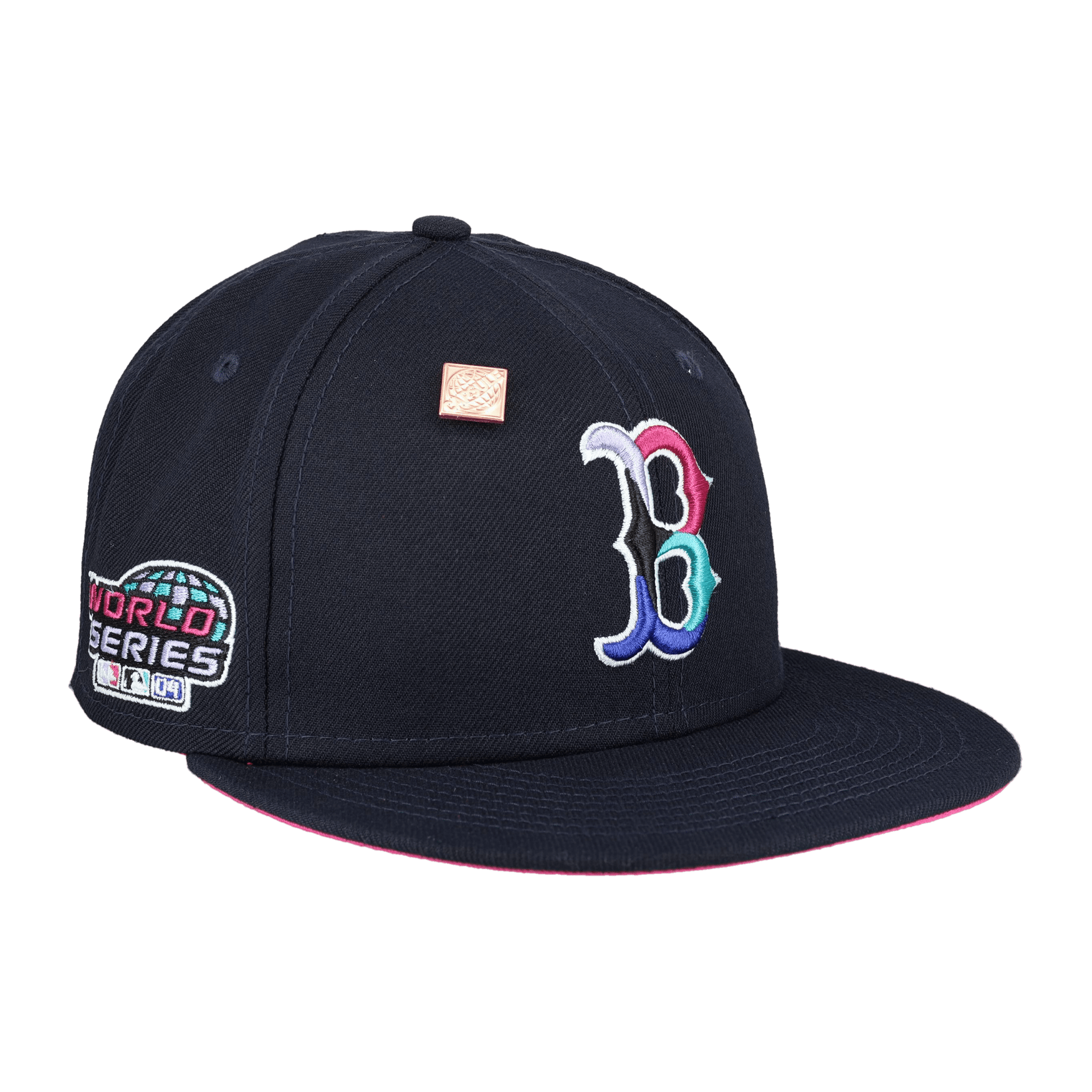 Boston Red Sox 2004 World Series Polar Lights New Era 59Fifty Fitted Hat - Lucid Soles