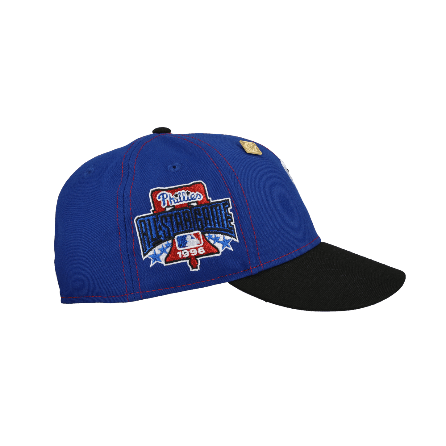 Philadelphia Phillies 1996 ASG "Split Decision" Metallic 59Fifty Fitted Hat - Lucid Soles