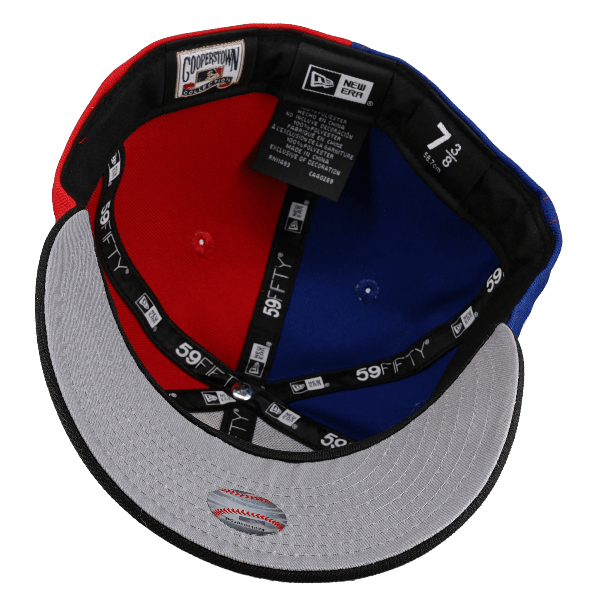 Philadelphia Phillies 1996 ASG "Split Decision" Metallic 59Fifty Fitted Hat - Lucid Soles