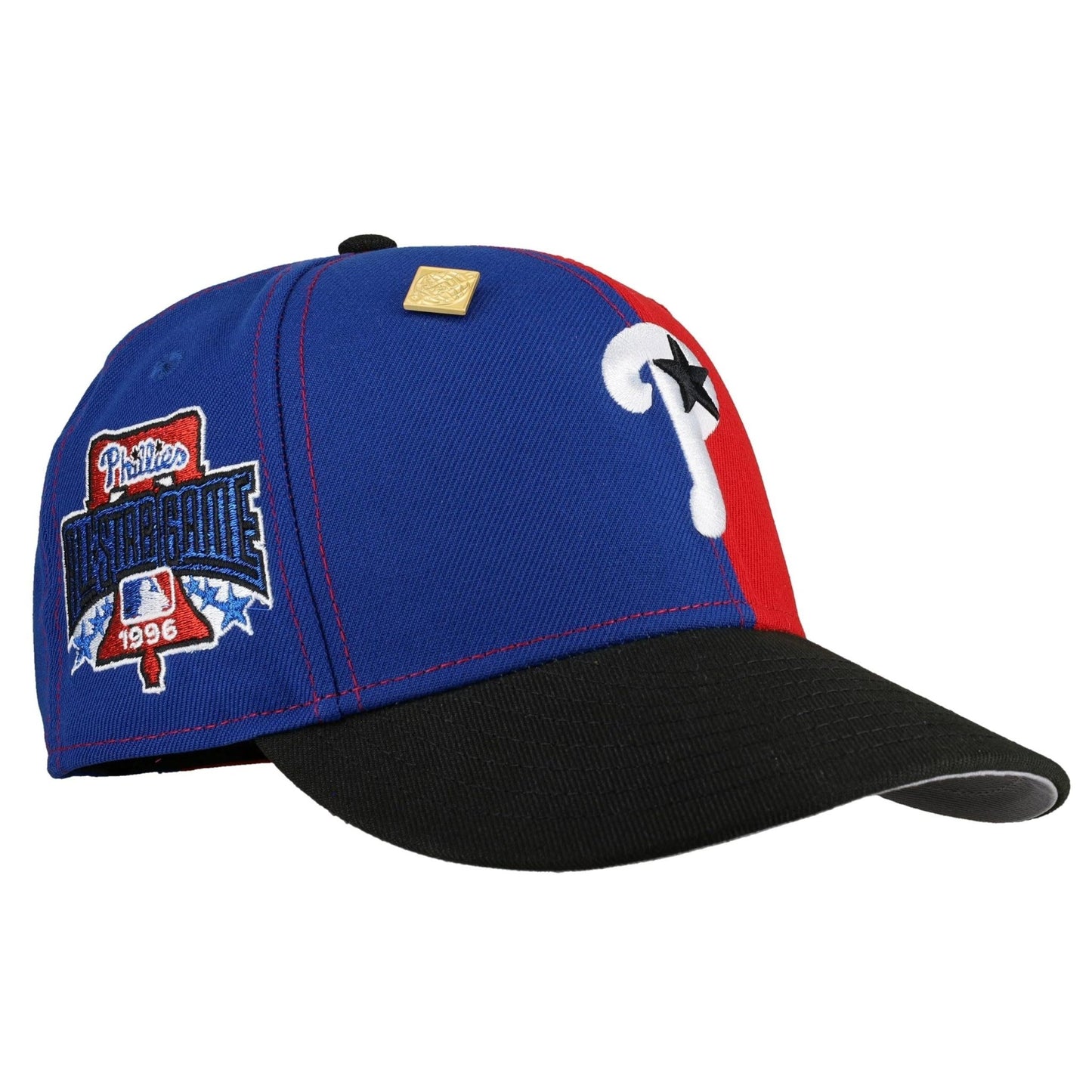 Philadelphia Phillies 1996 ASG "Split Decision" Metallic 59Fifty Fitted Hat - Lucid Soles