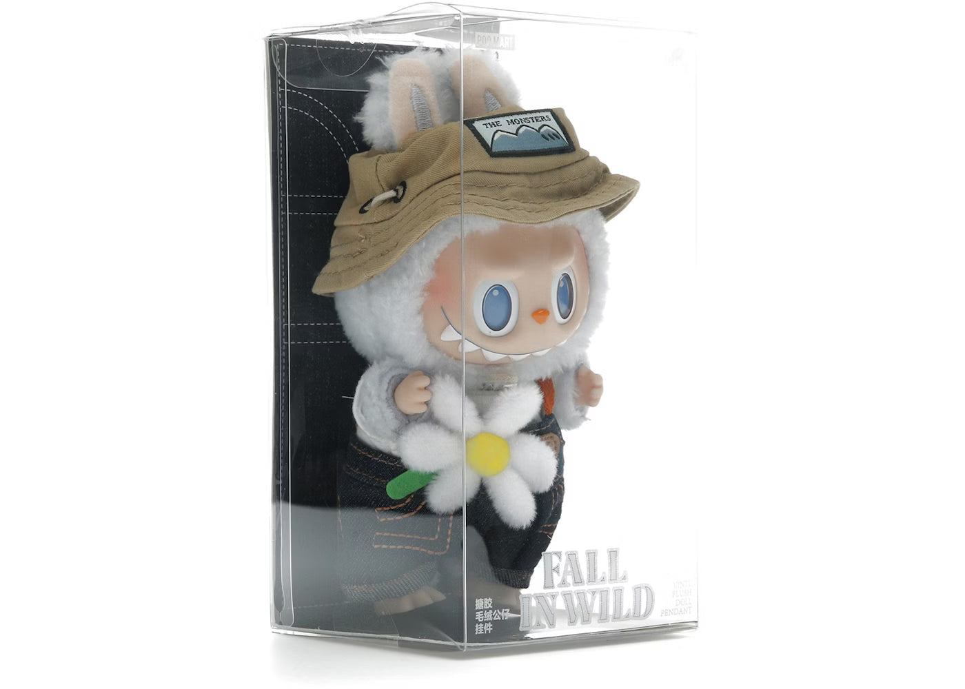 Labubu The Monsters Fall in Wild Plush Pendant