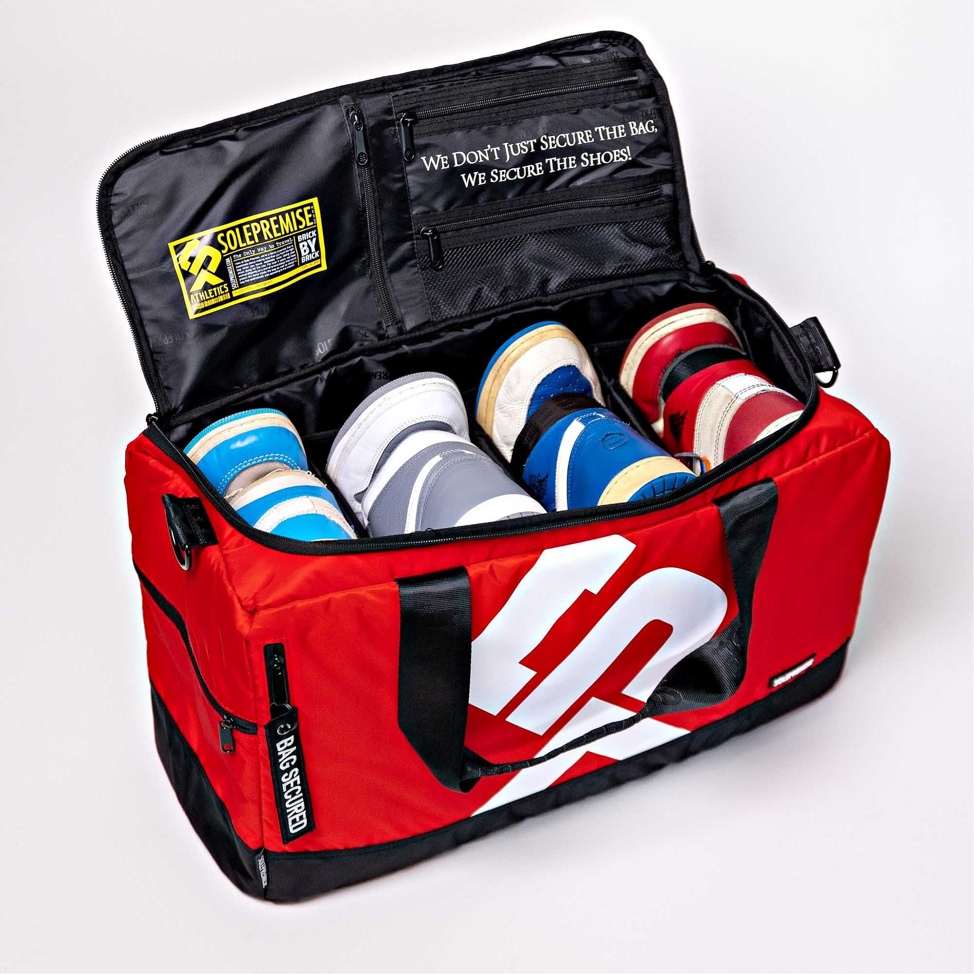 Red Sneaker Duffle - Lucid Soles