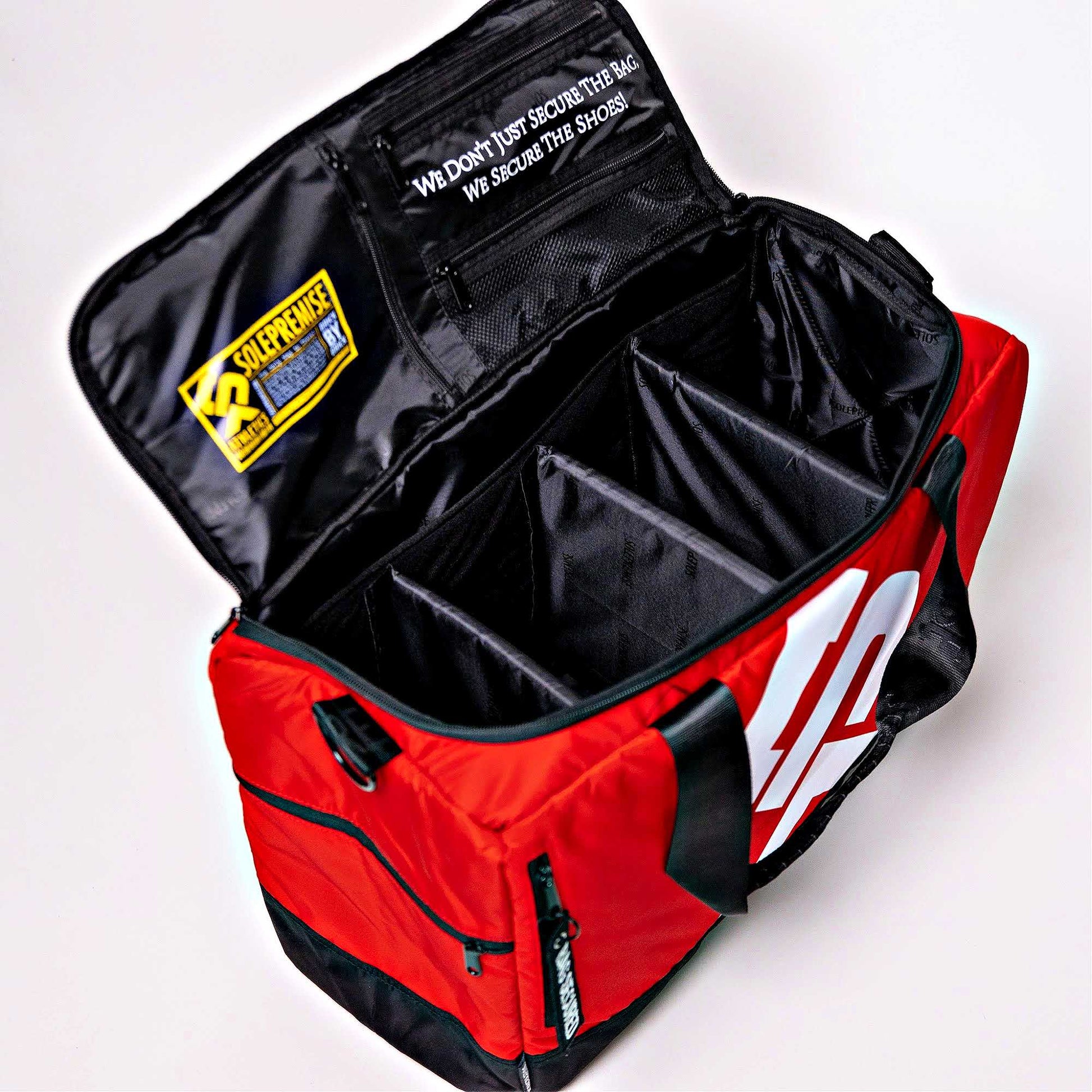 Red Sneaker Duffle - Lucid Soles