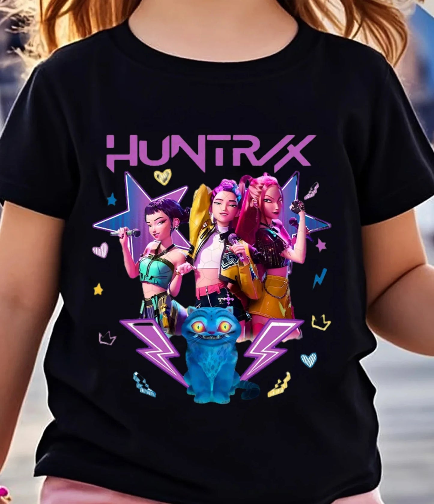 KPOP Demon Hunters Huntrix Graphic T Shirt - Lucid Soles