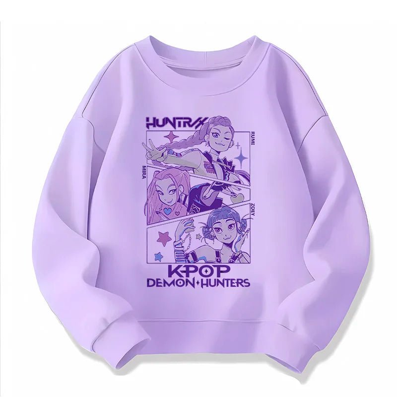 KPOP Demon Hunters Huntrix Sweatshirt - Lucid Soles