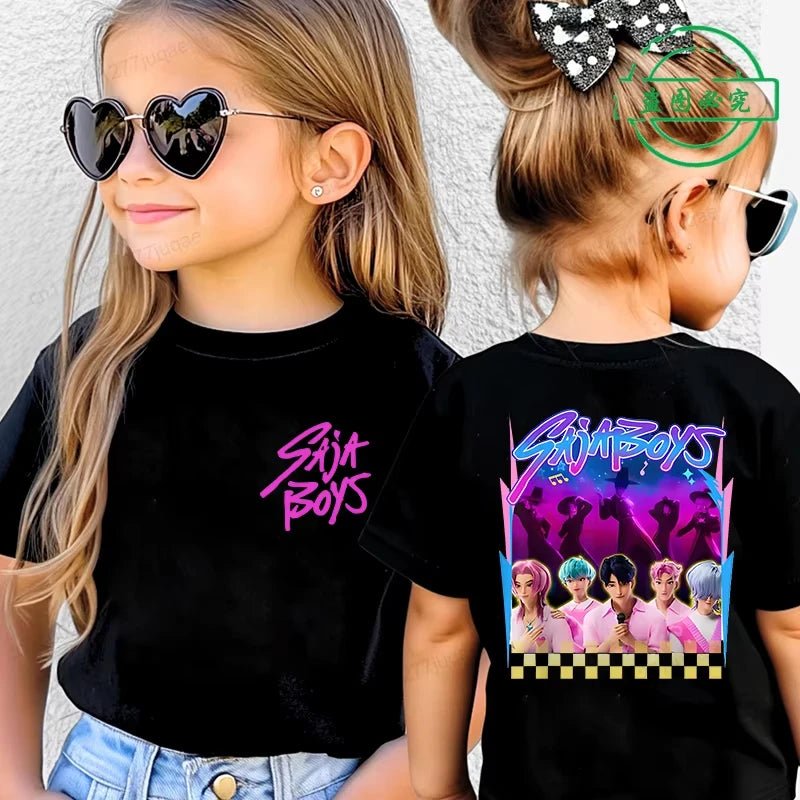 KPOP Demon Hunters Saja Boys Graphic T-Shirt - Lucid Soles