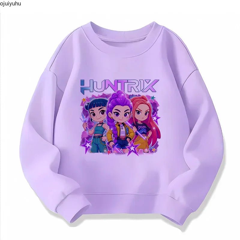 KPOP Demon Hunters Huntrix Sweatshirt - Lucid Soles