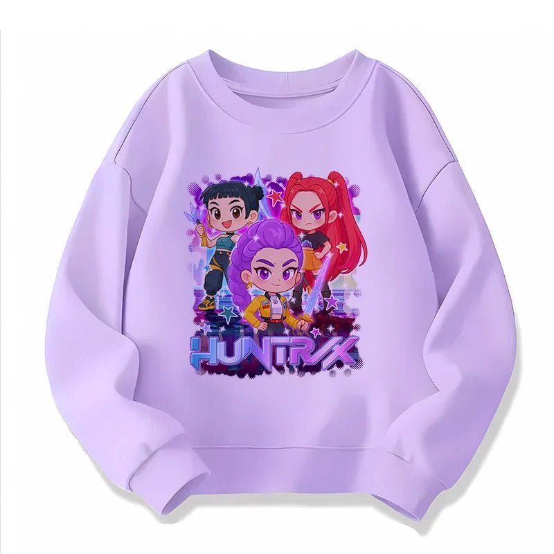 KPOP Demon Hunters Huntrix Sweatshirt - Lucid Soles