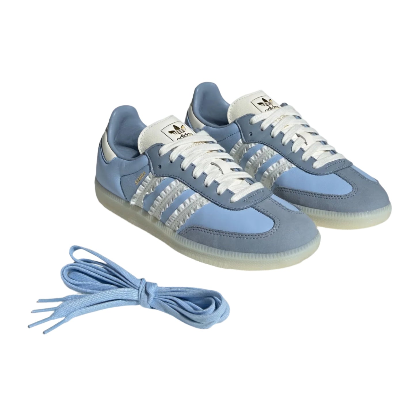 Adidas Samba (Ruffle Stripes Pack Clear Sky)