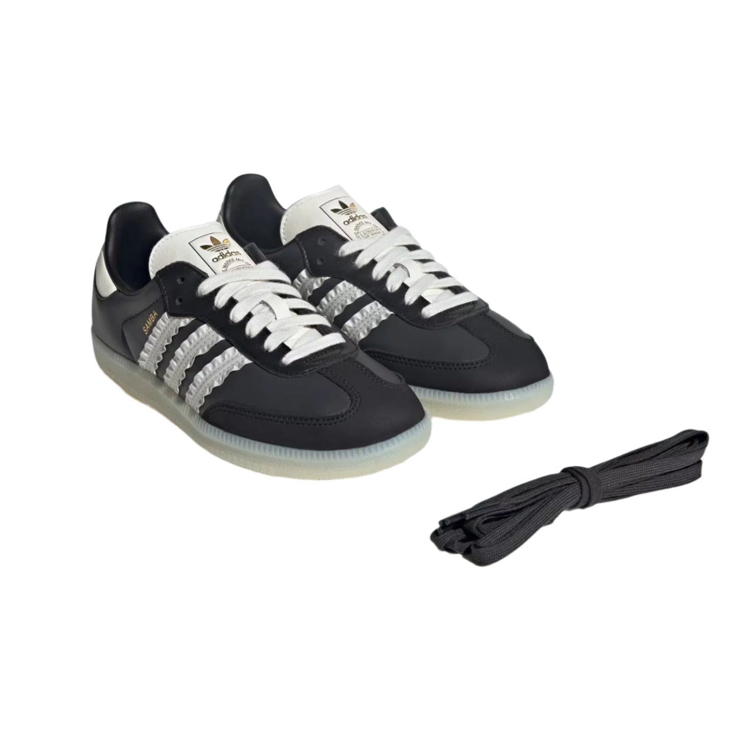 Adidas Samba (Ruffle Stripes Pack Black Off White)