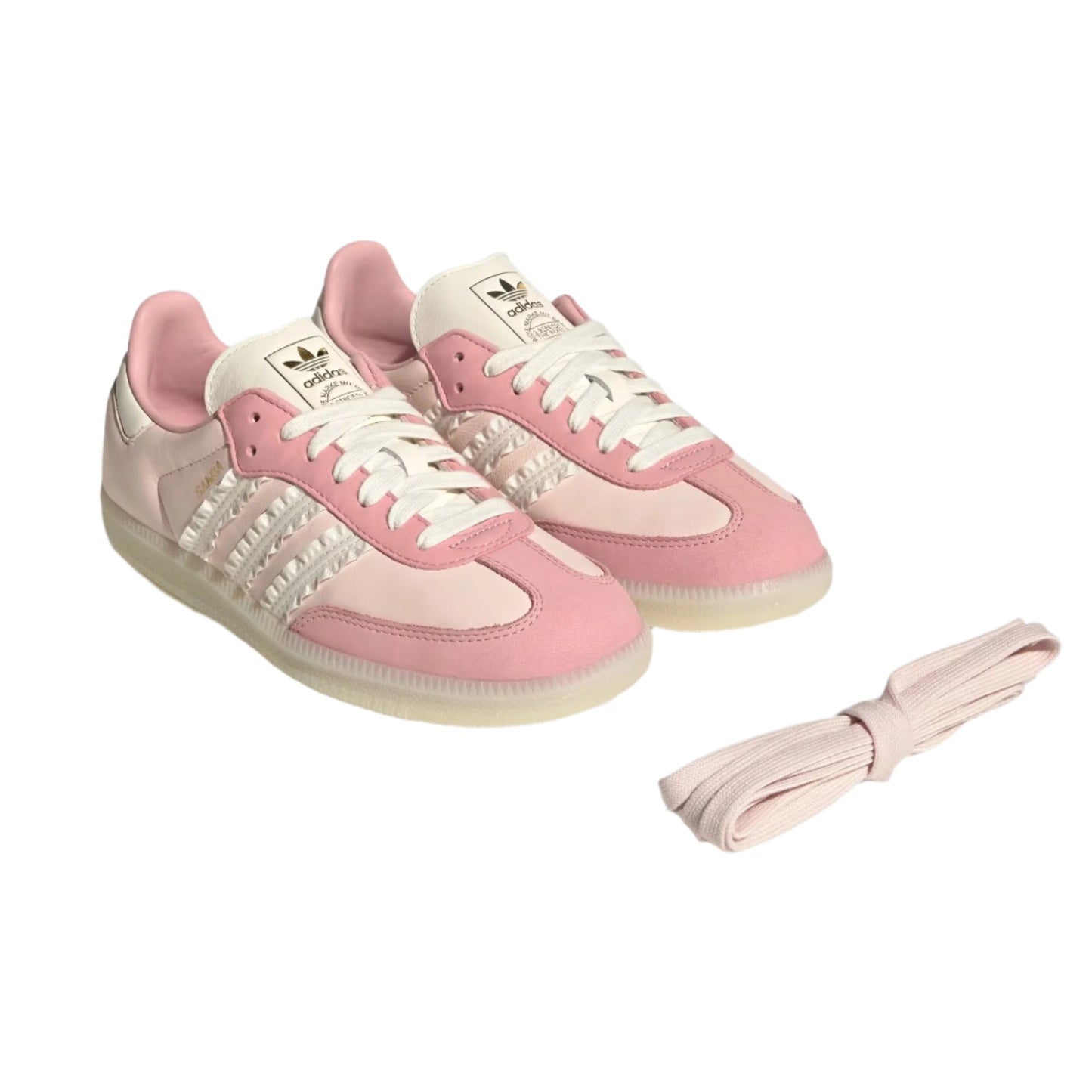 Adidas Samba (Ruffle Stripes Pack Wonder Mauve Pink)