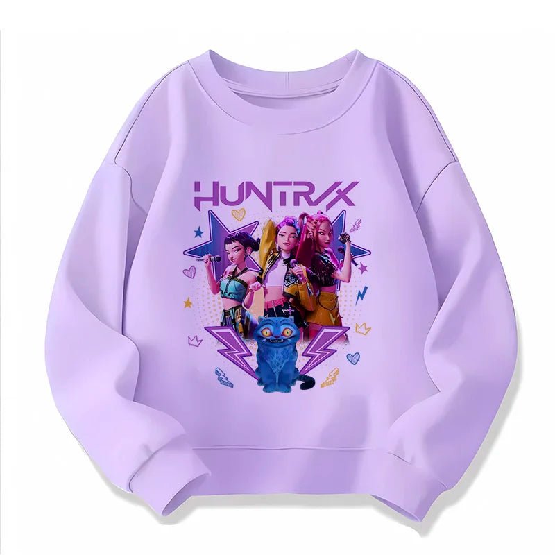 KPOP Demon Hunters Huntrix Sweatshirt - Lucid Soles