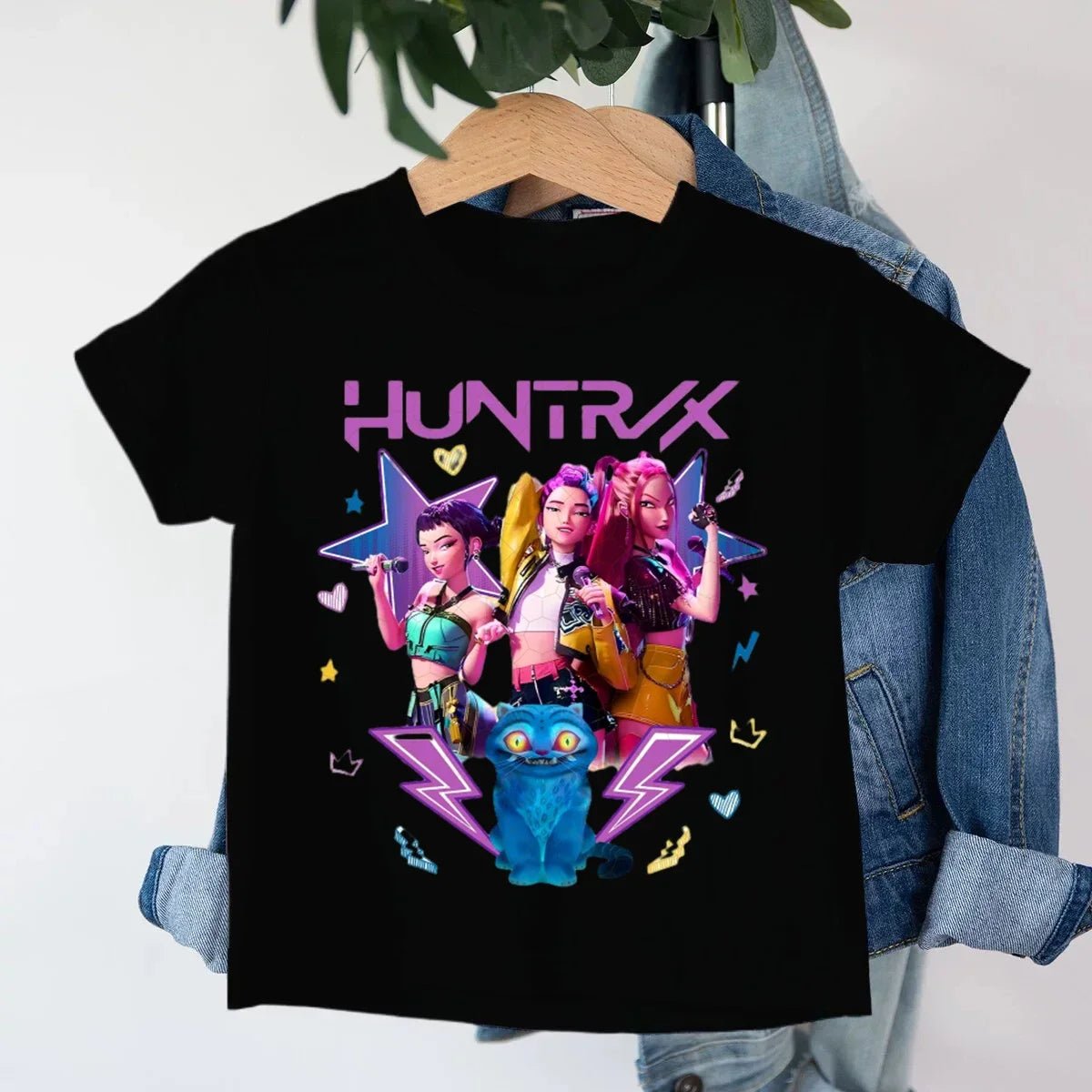 KPOP Demon Hunters Huntrix Graphic T Shirt - Lucid Soles