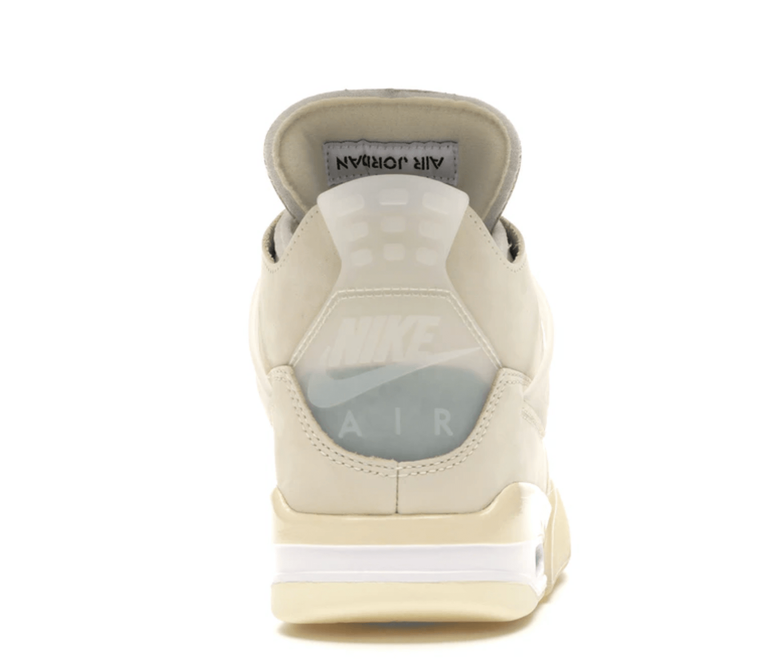 Air Jordan Retro 4 Off - White Sail (W) - Lucid Soles