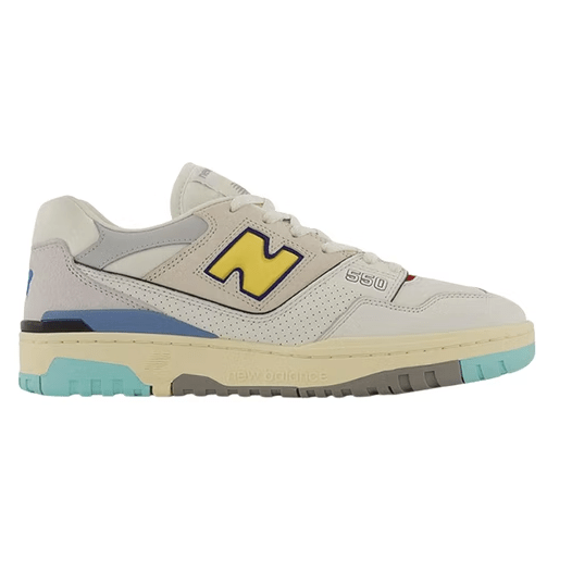 New Balance 550 "Sea Salt Yellow" - Lucid Soles