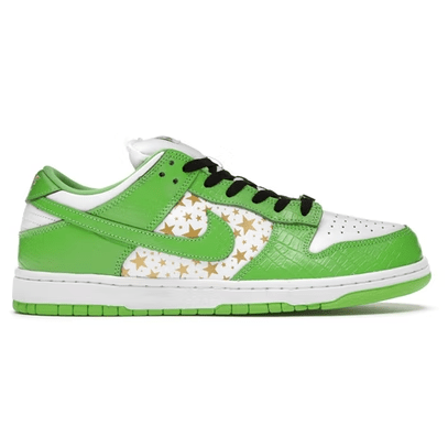 Nike SB Dunk Low Supreme Stars Mean Green (2021) - Lucid Soles