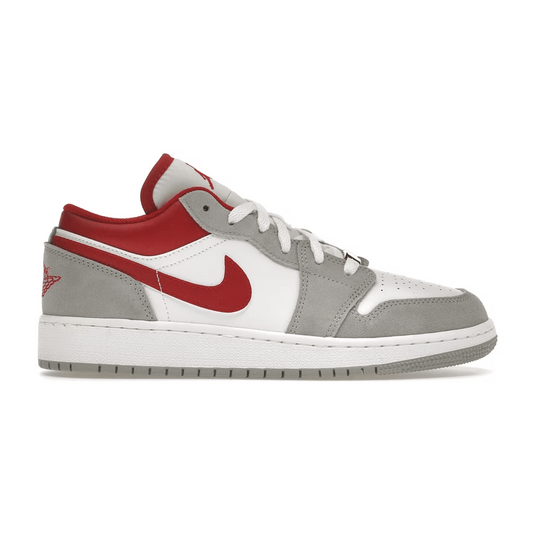 Air Jordan 1 Low SE Smoke Grey Gym Red - Lucid Soles