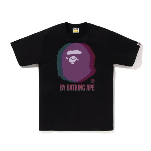 BAPE Glitch Art by Bathing Ape Tee (Black)