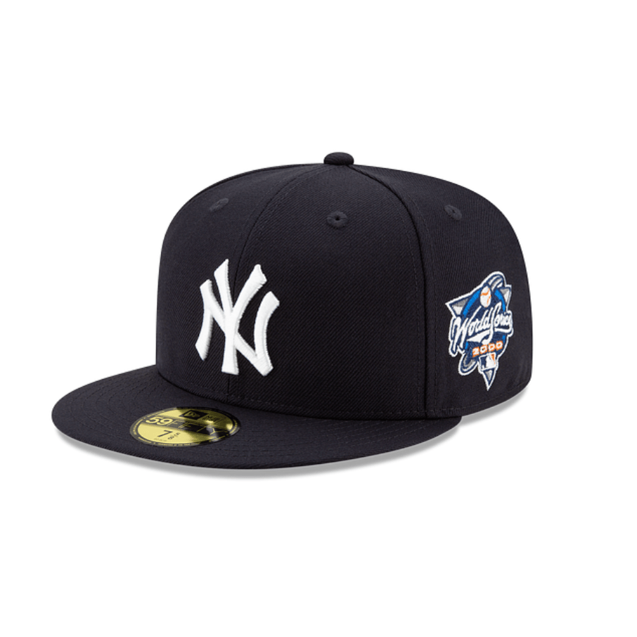 New York Yankees 2000 World Series Basics Fitted Hat - Lucid Soles
