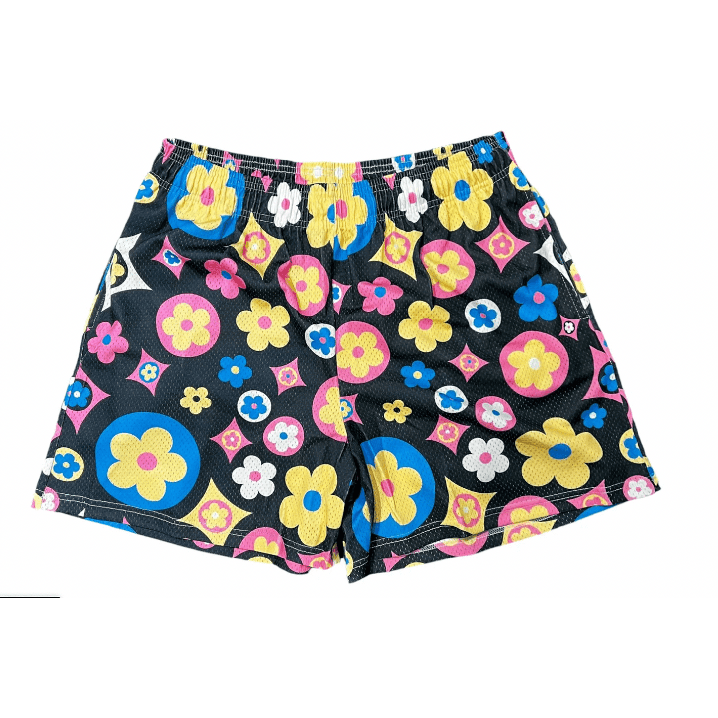 Bravest Studios Flower Shorts Black Multi - Lucid Soles