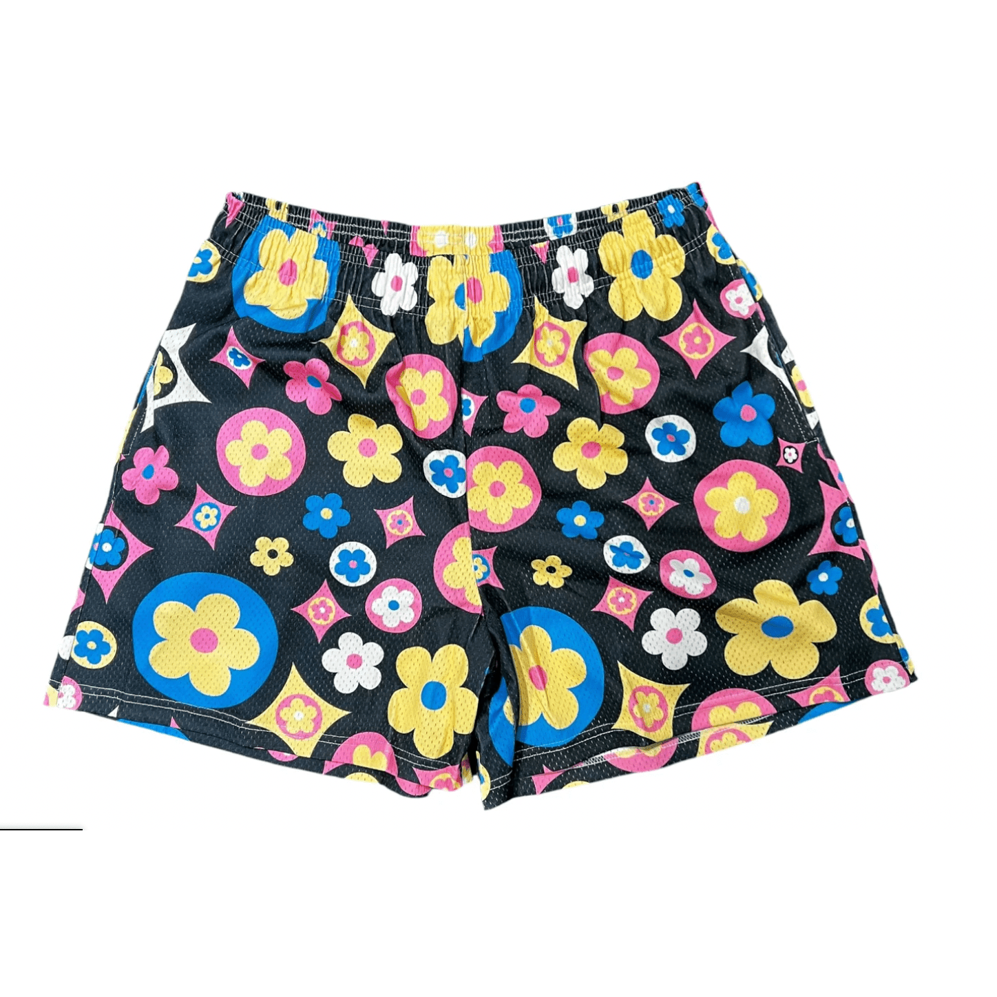 Bravest Studios Flower Shorts Black Multi - Lucid Soles