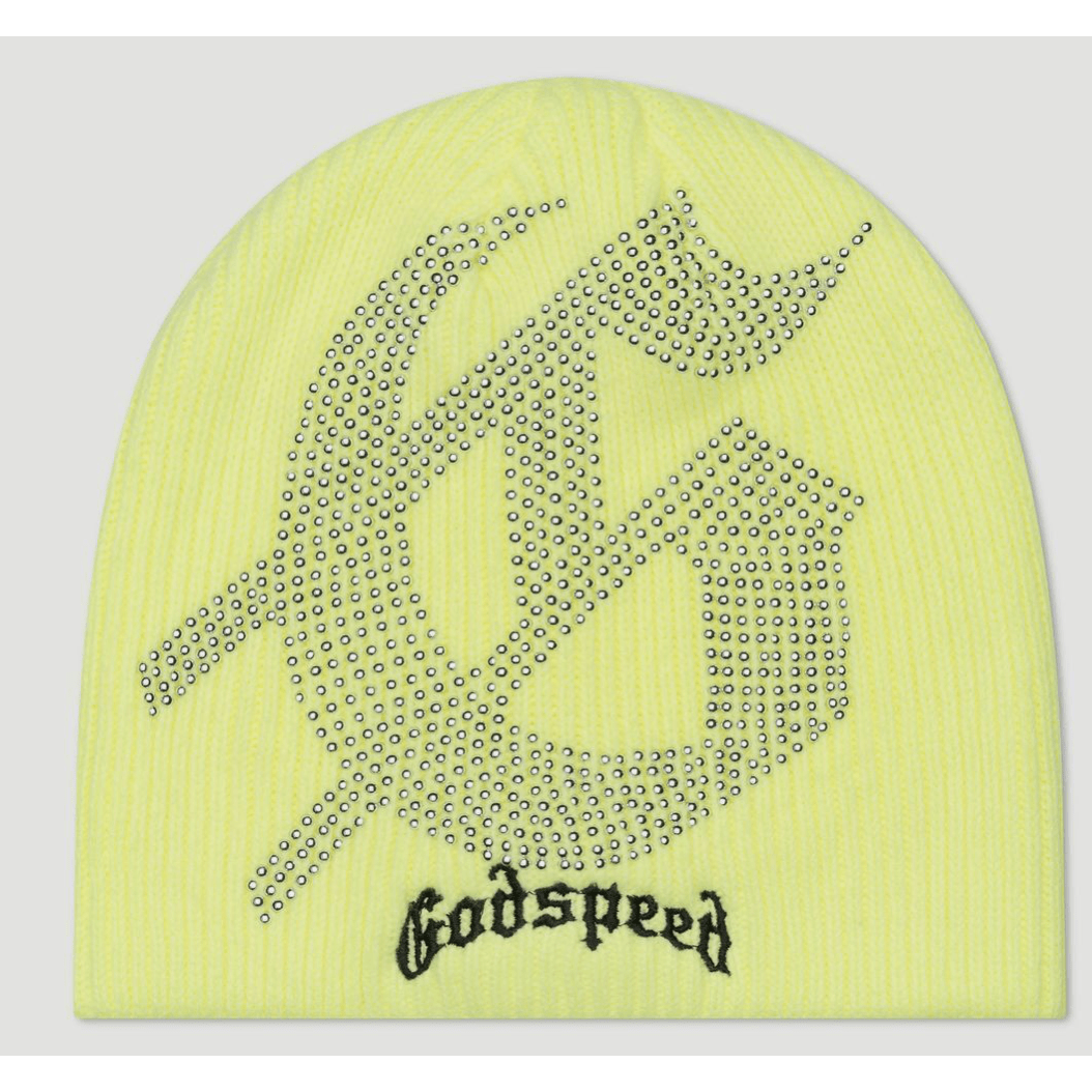 Godspeed Studded Beanie (Volt) - Lucid Soles