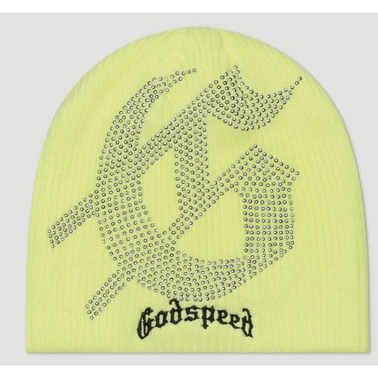 Godspeed Studded Beanie (Volt) - Lucid Soles