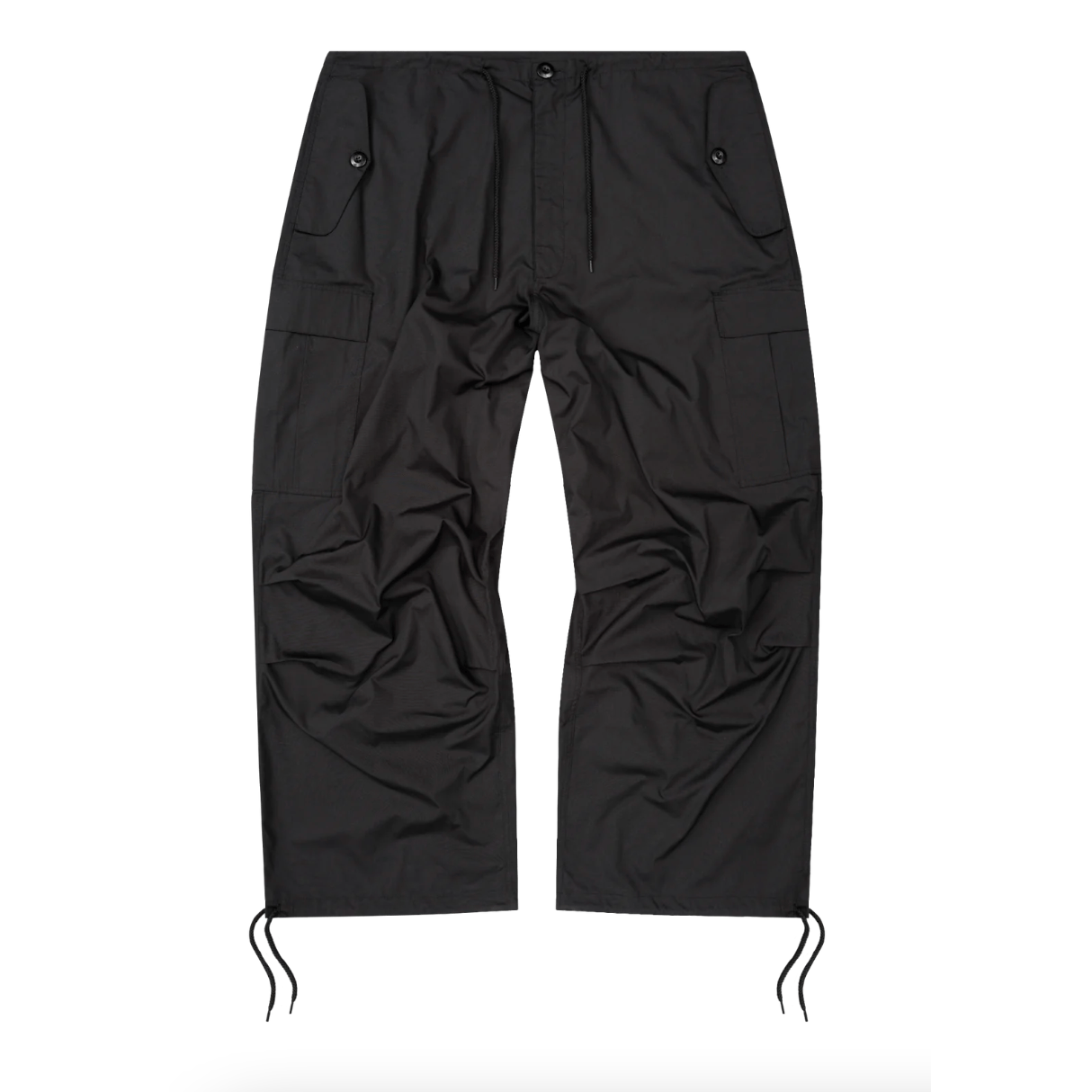 Bravest Baggy Cargo (Black) - Lucid Soles